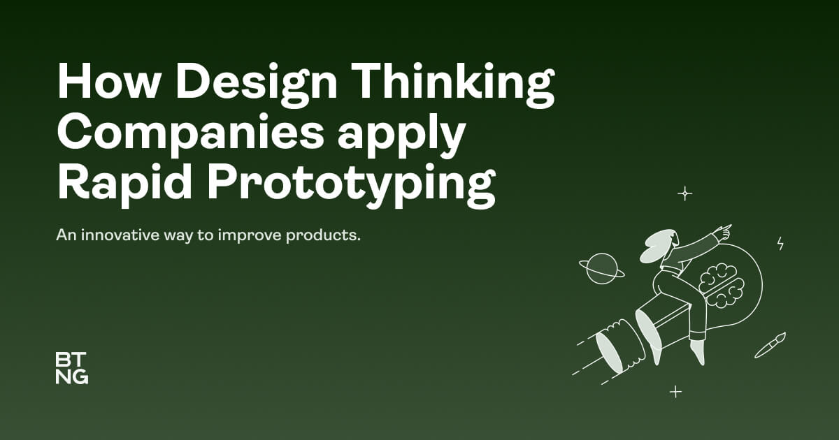How Design Thinking Companies Apply Rapid Prototyping