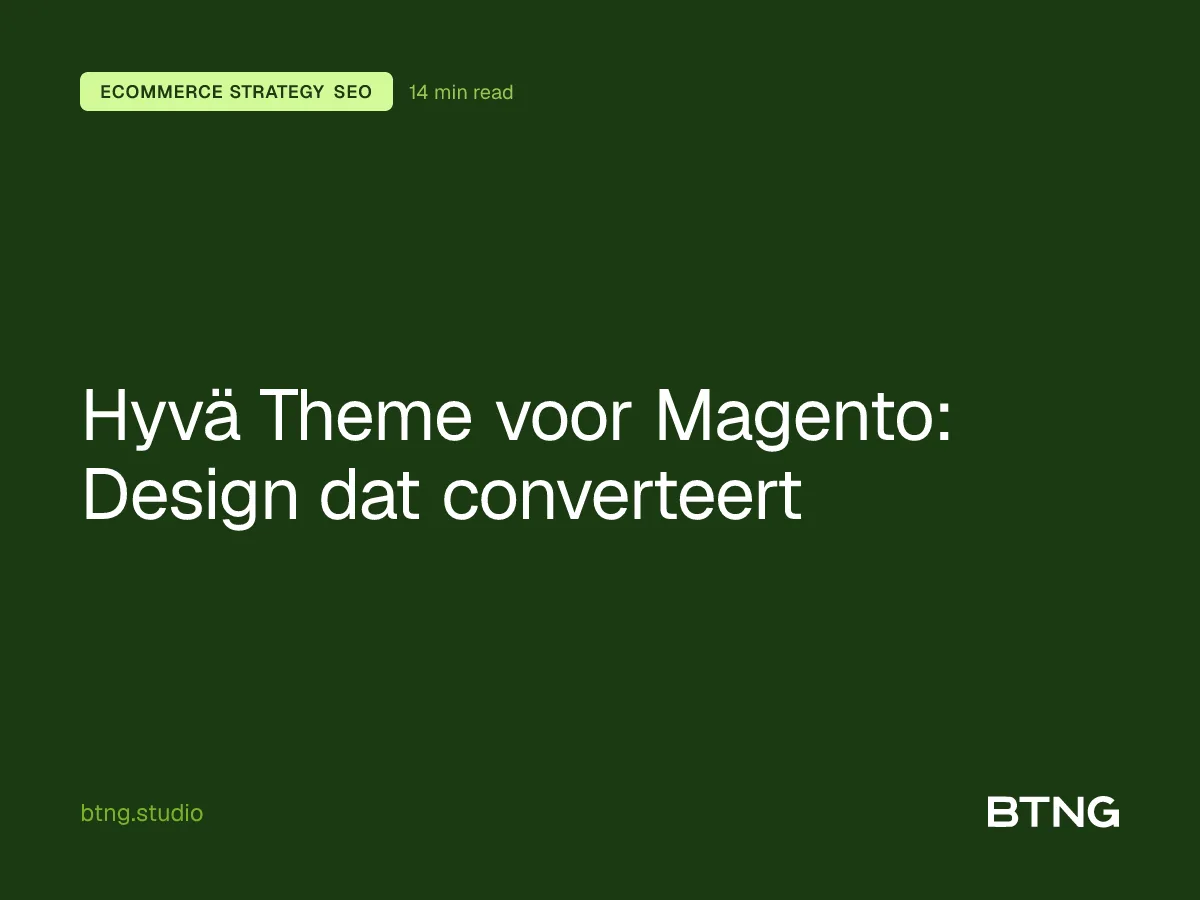 Hyvä Theme voor Magento: Design dat converteert