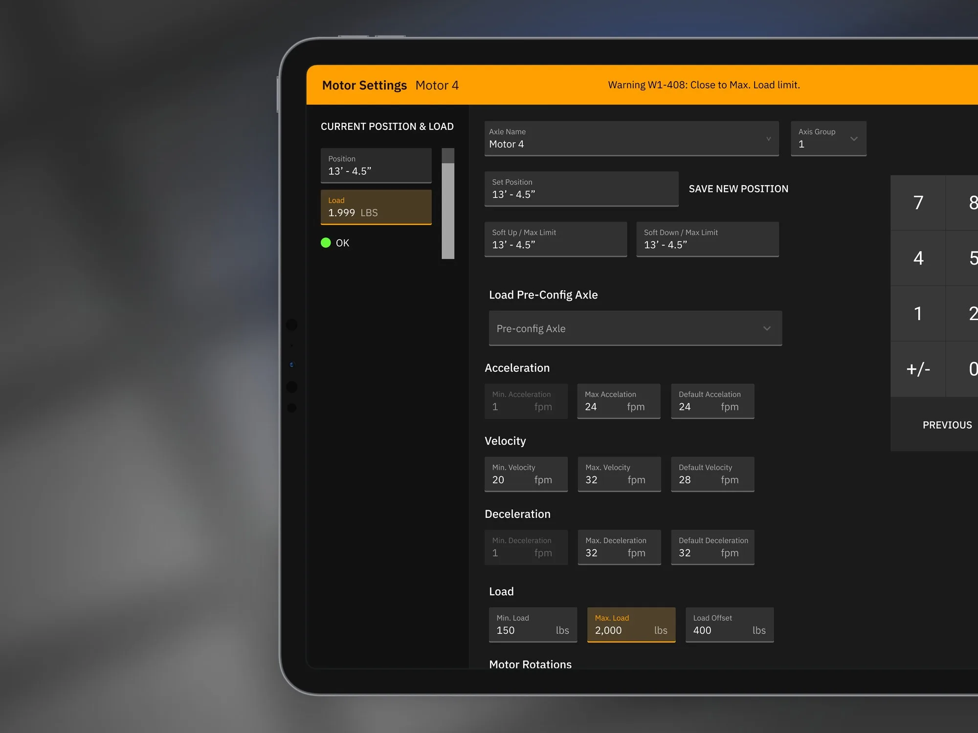Stage Automation App: Dark Mode Material Design - Afbeelding 3