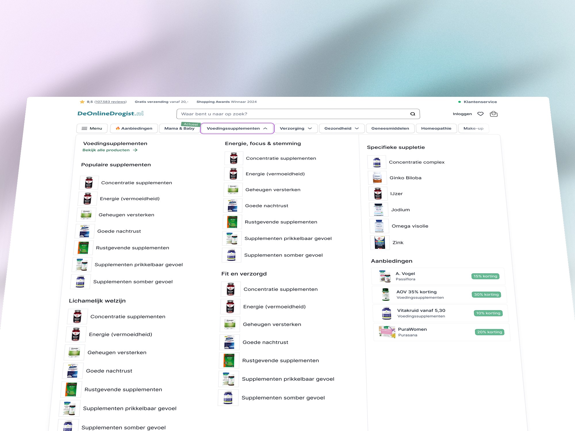 Spring cleaning De Online Drogist backed by Research - Image 1